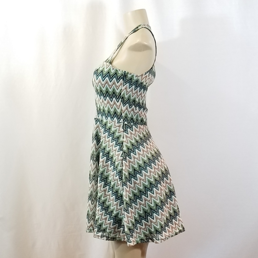 CANDIE'S Sweetheart Illusion Skate Dress - Picture 5 of 14